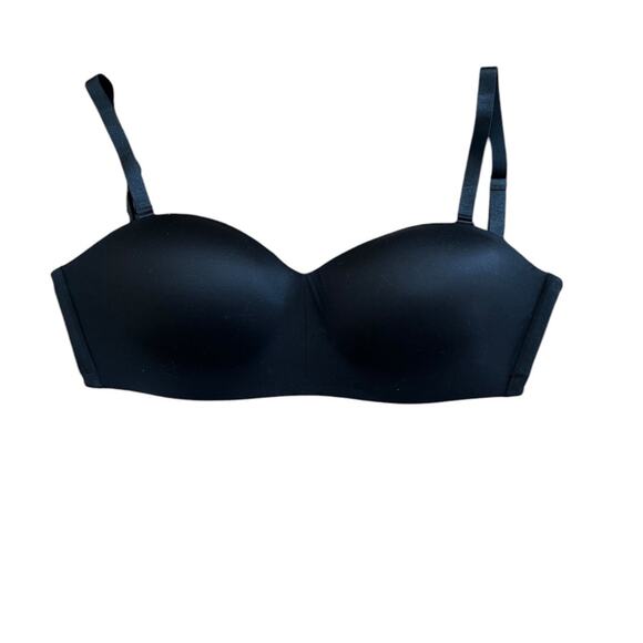 *NWOT Wacoal 854372 Staying Power Wire Free Strapless Black Bra – 34DDD - Picture 5 of 7